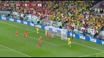 Brasil Arregaçando O Cuzinho Da Coreia Do Sul De Quatro Sem Piedade