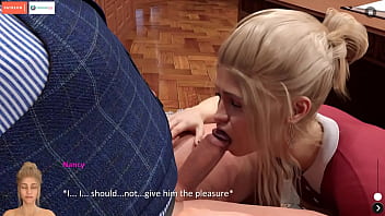 Permainan Buku Mantra: Ibu Tiri Mempermalukan Anak Tirinya Dengan Memberikan Blowjob Pada Bosnya