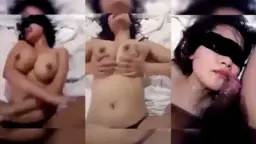 Cewek Chindo Montok Mainin Kontol Sampai Muncrat Di Mulut