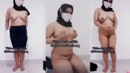 Gadis Berhijab Usai Kantor Menggelora Dengan Nafsu Sendiri