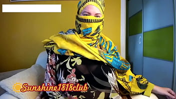 Istri Turki Arab Berjilbab Dengan Payudara Besar Merekam Di Kamera Muslim Tanggal 26 Oktober