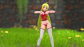 Gadis Tionghoa Seksi Telanjang Bugil Tarian Erotis Mmd 3d Rambut Pirang