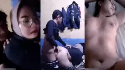 Ngentot Cewek Berhijab Berkacamata Montok Menggairahkan