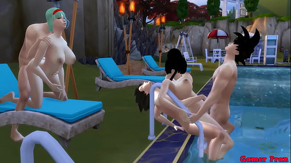 Milk Madre Y Esposa Epi 4: Orgia Kolam Renang Bulma Dan Chichi, Ibu-ibu Taat Yang Berbagi Anak Dan Berpesta Seks, Ditembak Dari Belakang Seperti Pelacur Hentai