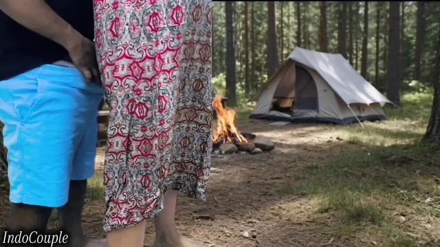 Real Husband And Wife Went For Camping To Forest.sex In Forest With Blasting Sounds