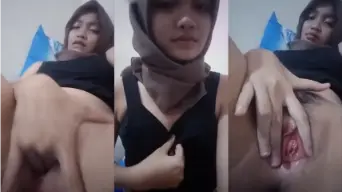Abg Hijab Toge Beol Becek, Siap Dijilat