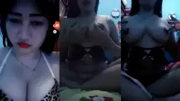 Cece Intan Pamer Memek Ditekan Toket Montoknya