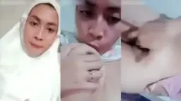 Ukhti Bugil Pake Mukenah, Gerakannya Bikin Nafsu Naik.
