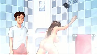 Musim Panas Terasa Panas Banget, Rumah Ini Berubah Sensasi Bersama Ibu Tiri (18+) | Game Anime Penuh Godaan Tabu