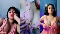 Puting Nenen Amelia Montok Banget, Nyolot Di Live Mango Bikin Meleleh.