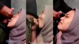 Jilbab Nyepol Kontol Sampe Muncrat Di Muka Bikin Heboh