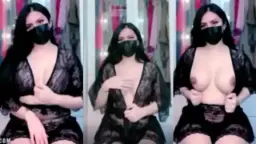 Toket Bulat Montok Alondra Cantik Pake Lingerie Seksi Bikin Greget