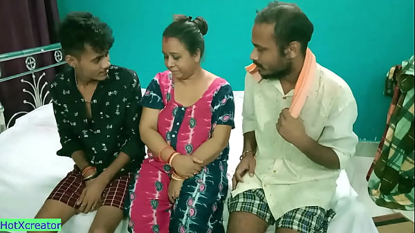 Ngocok Bareng Tante Hot, Video Threesome Hindi Terbaru